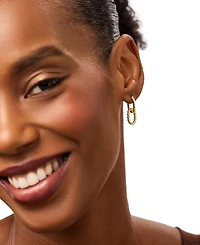 Ana Luisa Ash Double Mini Gold-Plated Drop Earrings