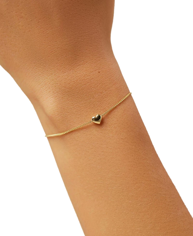 Ana Luisa Lana Gold-Plated Heart Bracelet