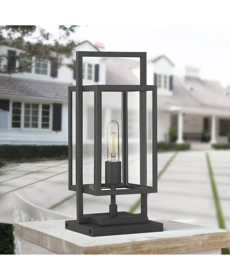 Possini Euro Design Jericho High Textured Outdoor Pier Mount Light