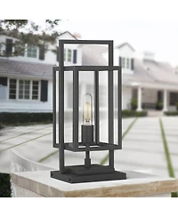 Possini Euro Design Jericho High Textured Outdoor Pier Mount Light