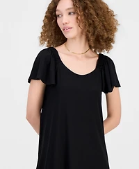 Robbie Bee Women's On/Off-The-Shoulder Dress