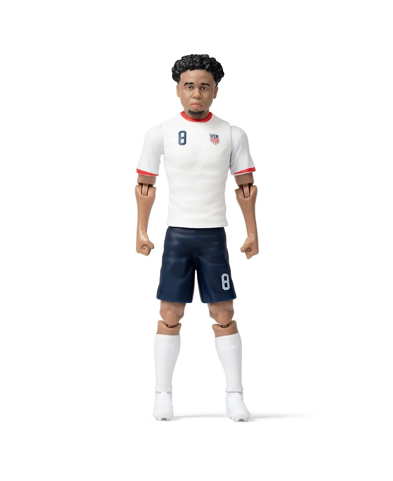 Banbo Toys Sockers Usmnt Weston McKennie 8" Collectible Soccer Action Figure