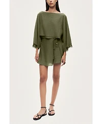 Nocturne Women's Wrap Mini Skirt