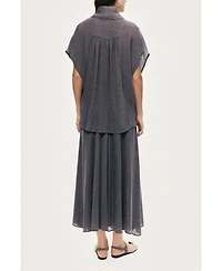 Nocturne Women's Flowing Midi Skirt