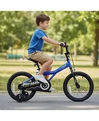 Slickblue Kids Adjustable Bike with Removable Training Wheels for Easy Learning