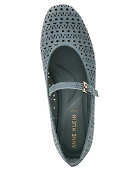 Anne Klein Women's Connie-p Mary Jane Buckle Flats