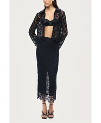 Nocturne Women's Lace Sheer Jacket
