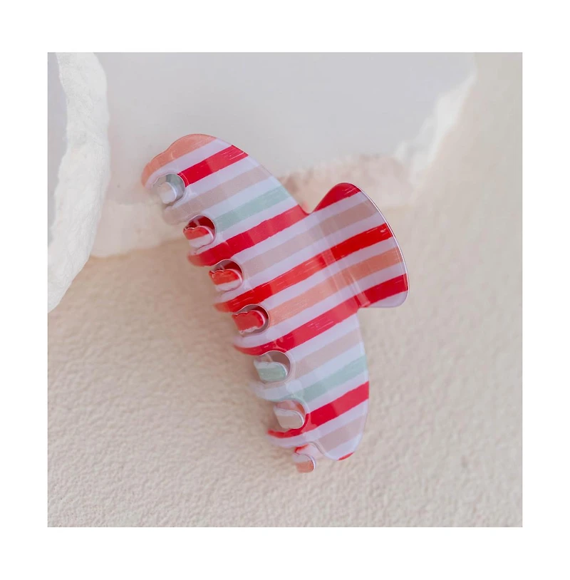 Headbands of Hope Women's Medium Hair Claw Clip - Stripe Sunset