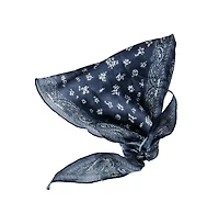 Headbands of Hope Women's Ponytail Hair Scarf - Blue Paisley