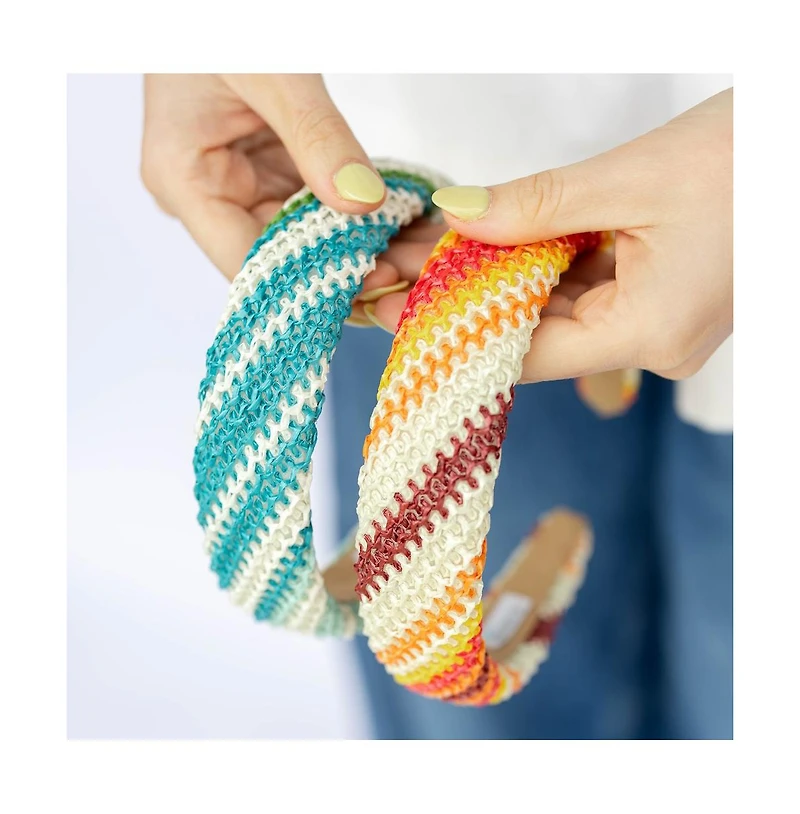 Headbands of Hope Women's Classic Padded Woven Raffia Headband