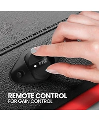 Pyle 2-Ch. Waterproof Rated Marine Amplifier 400 Watts Rms with Rca Adapter