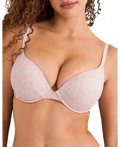 Adore Me Women's Dara Add 2 Cups Plunge Bra