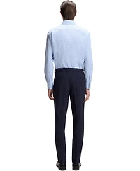 Boss by Hugo Men's Checked Performance-Stretch Slim-Fit Dress Shirt