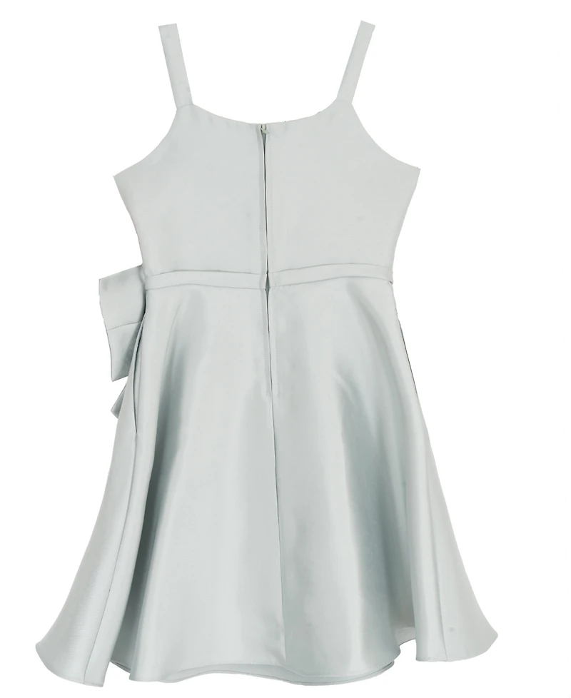 Rare Editions Girls' 7-16 Bow-Front Sleeveless Dress