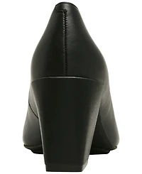 Anne Klein Women's Relena Leather Slip-On Pumps