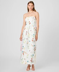 French Connection Women's Strapless Printed Dress
