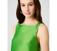 French Connection Women's Sleeveless Square Neck Top