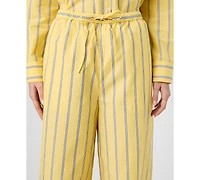 French Connection Women's Striped Drawstring Pants