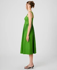 French Connection Women's Sleeveless Sweetheart Neck Dress