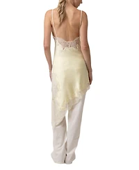 Line & Dot Women's Emel V-Neck Asymmetrical Dress