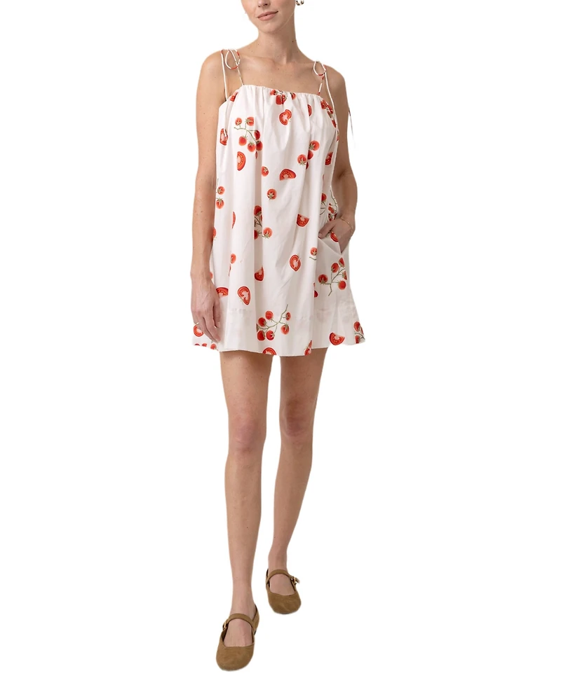 Line & Dot Women's Bellissimo Spaghetti Strap Mini Dress