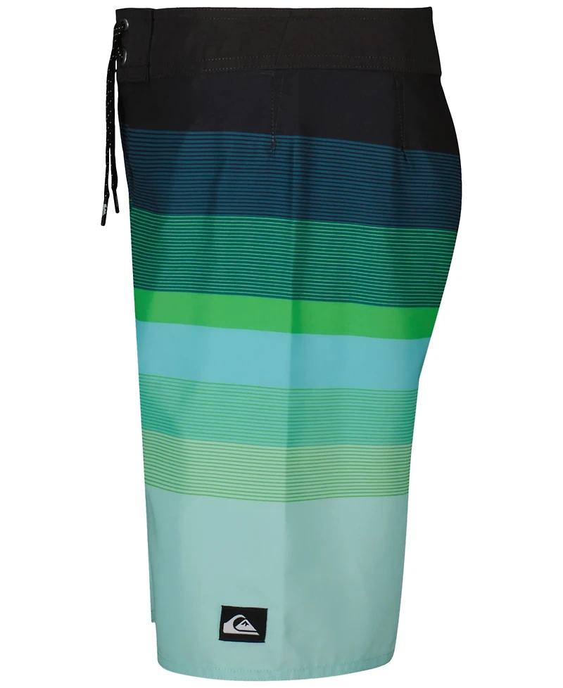 Quiksilver Boys' 8-18 Striped Swim Trunks