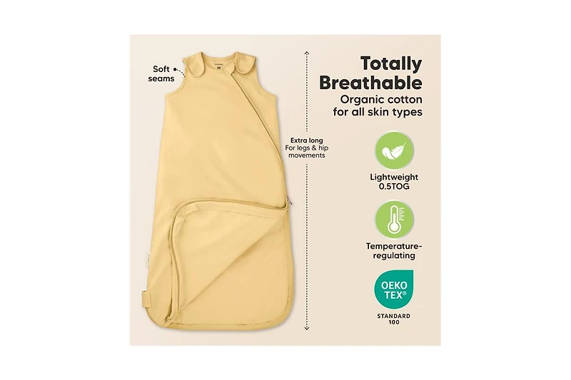 KeaBabies 2-Pack Sleep Sacks for Babies, Soothe Sleeping Sack Wearable Blanket, Infant, Toddler, Newborn Swaddle