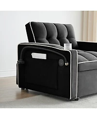 Streamdale Furniture Versatile Foldable Sofa Bed, 3 Lengths