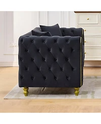 Streamdale Furniture Velvet Sofa