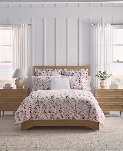 Sferra Petali Floral Cotton Duvet Cover, King