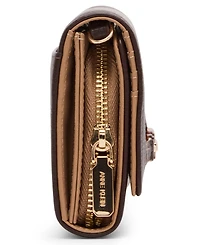 Anne Klein Tortoise Chain Link Mini Wallet