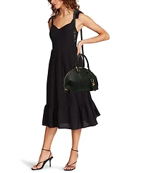Anne Klein Medium Bowler Charms Satchel Handbag