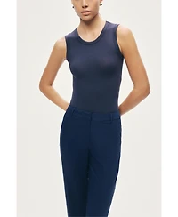 Nocturne Women's Tailored Straight-Leg Pants