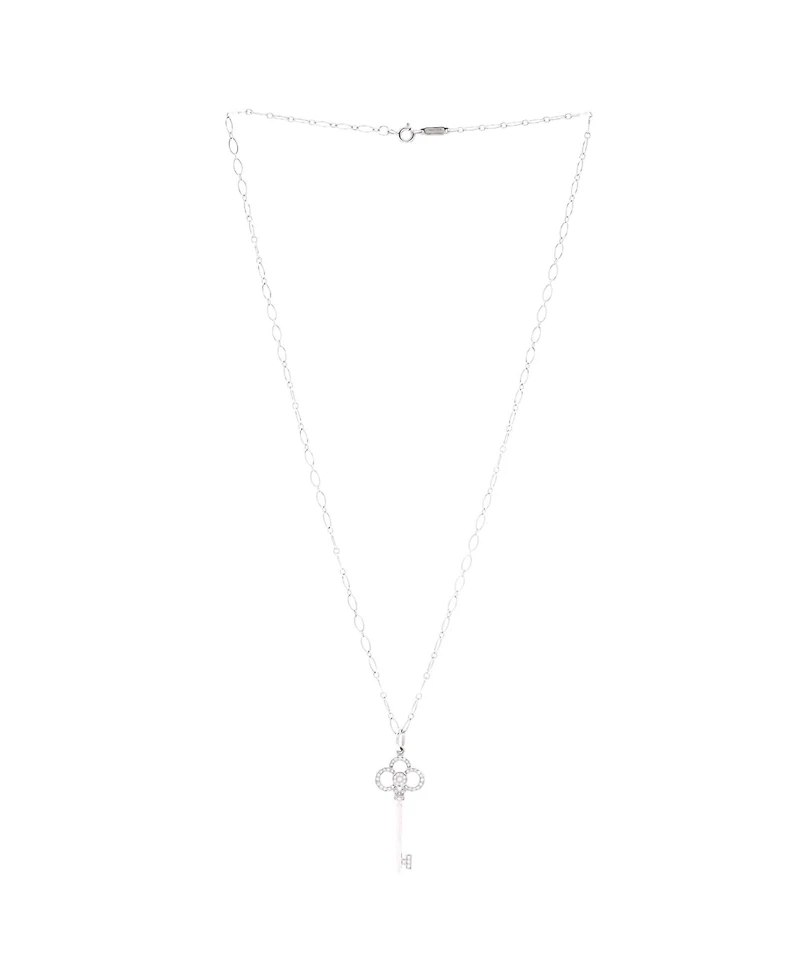 Pre-Owned Tiffany & Co Crown Key Pendant Necklace