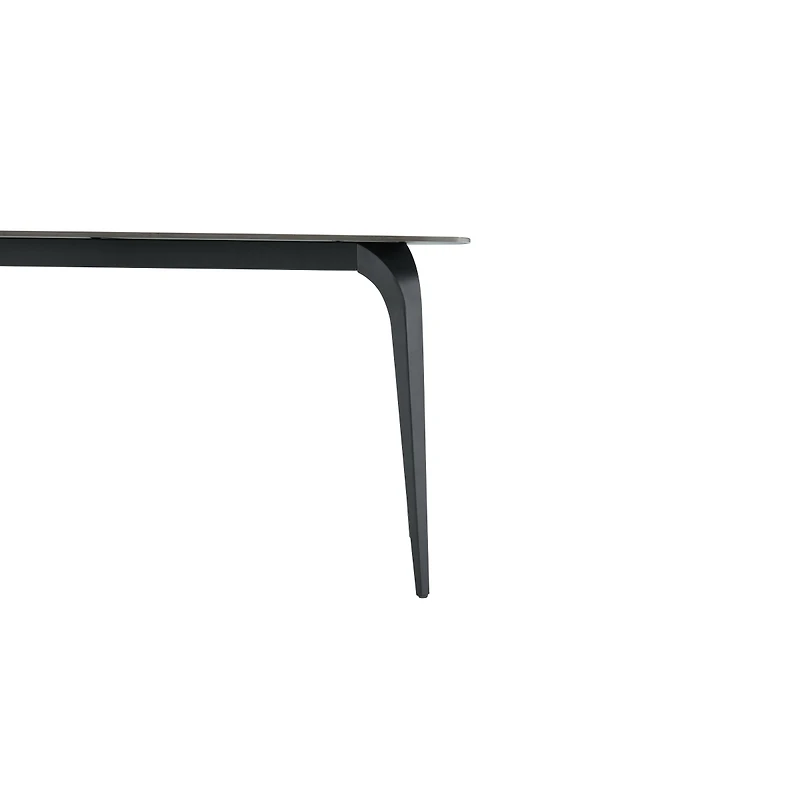 Streamdale Furniture Vic Dark Sintered Stone Dining Table