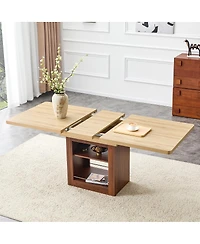 Streamdale Furniture Extendable Dining Table with Storage