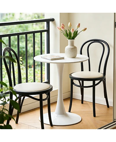 Streamdale Furniture Luxury Round Tulip Base Dining Table