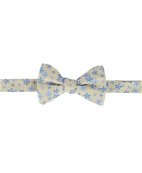 Trafalgar Men's Weldon Floral Silk Suspenders and Bow Tie Bundle