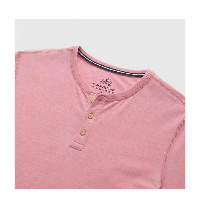 Surfsidesupply Men's Sean Burnout Henley