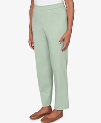 Alfred Dunner Women's St. Augustine Tailored Stretch Comfort Waistband Pants