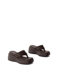 Therapy Australia Women's Flames Square Toe Wide Wedge Sandal