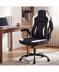 Sugift Ergonomic Computer Office Chair with 90degree(s) Flip-up Armrests