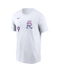 Nike Men's Vinnie Pasquantino White Kansas City Royals 2026 Connect Name Number T-Shirt