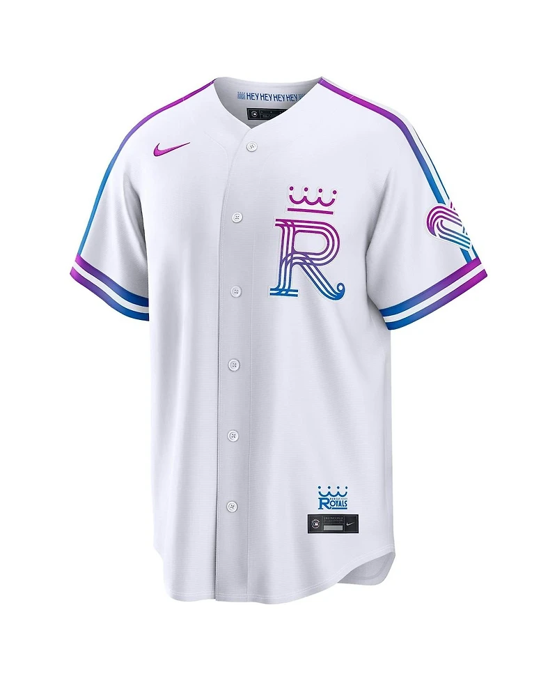 Nike Men's White Kansas City Royals 2026 Connect Stadium Jersey