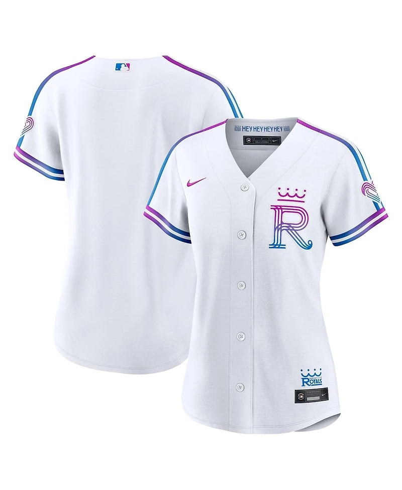 Nike Women's White Kansas City Royals 2026 Connect Stadium Jersey