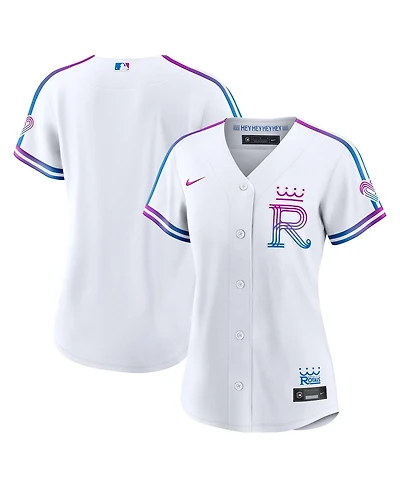 Nike Women's White Kansas City Royals 2026 Connect Stadium Jersey