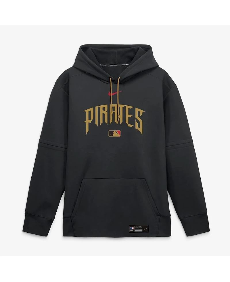 Nike Men's Black Pittsburgh Pirates 2026 City Connect Authentic Collection Therma-fit Hoodie
