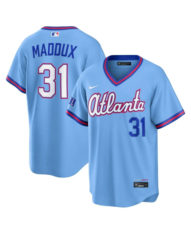 Nike Men's Greg Maddux Powder Blue Atlanta Braves 2026 City Connect Stadium Jersey