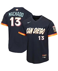 Nike Big Boys and Girls Manny Machado Black San Diego Padres 2026 City Connect Stadium Jersey