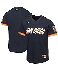 Nike Big Boys and Girls Navy San Diego Padres 2026 City Connect Stadium Jersey